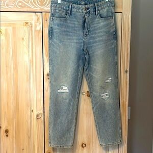 White House Black Market Blue Straight Jeans